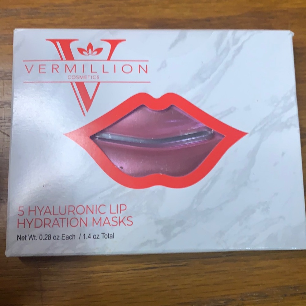 Vermilion Cosmetics Hyaluronic Lip Hydration Masks
